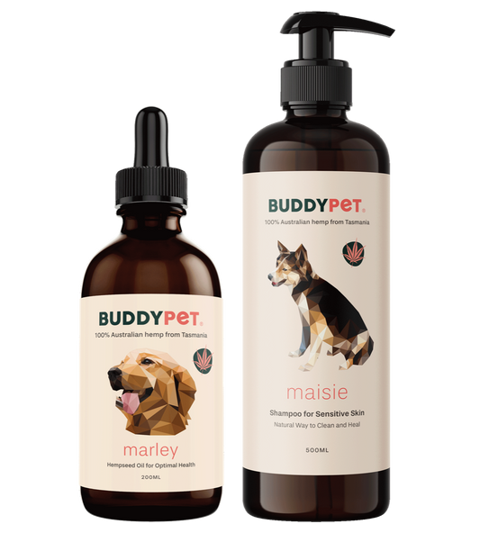 BUDDYPET Marley and Maisie sensitive skin care pack