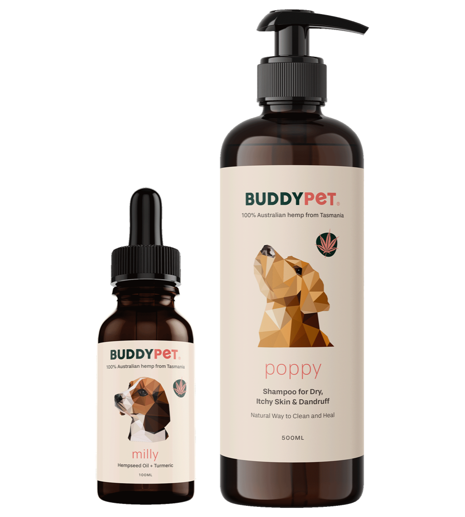 BUDDYPET Milly and Poppy itchy skin care pack